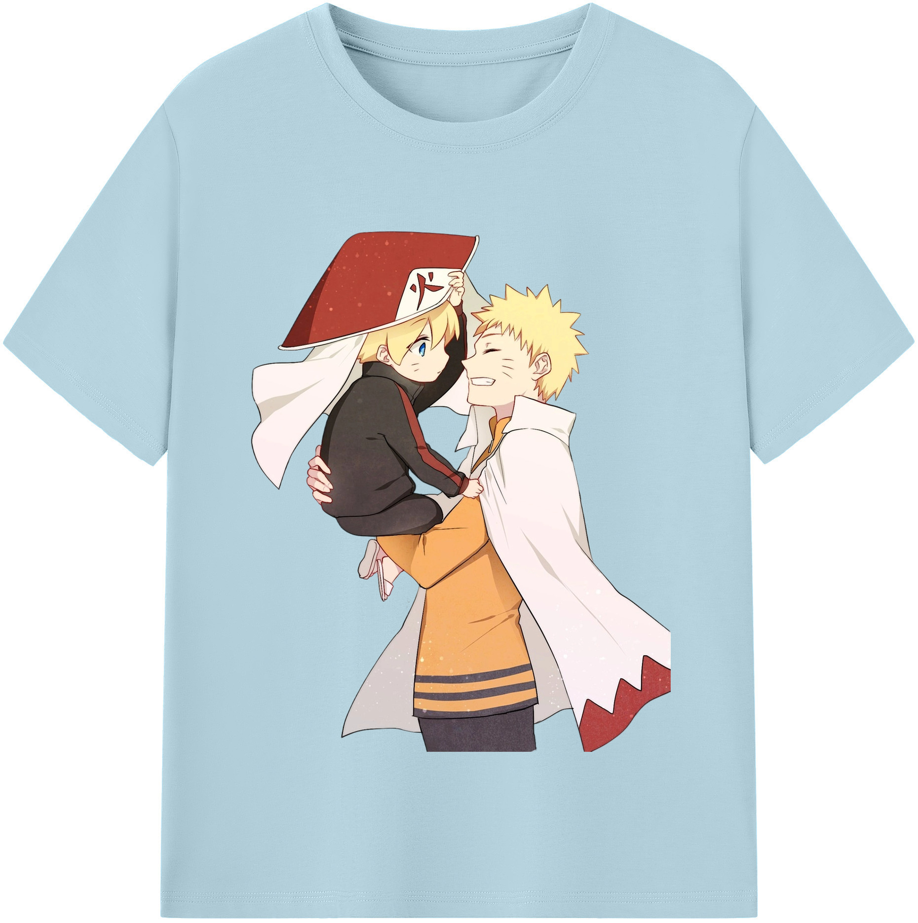 （画像用） NARUTO -ナルト- うずまき ナルト Uzumaki Naruto 綿100％半袖Tシャツ（フロントプリント）